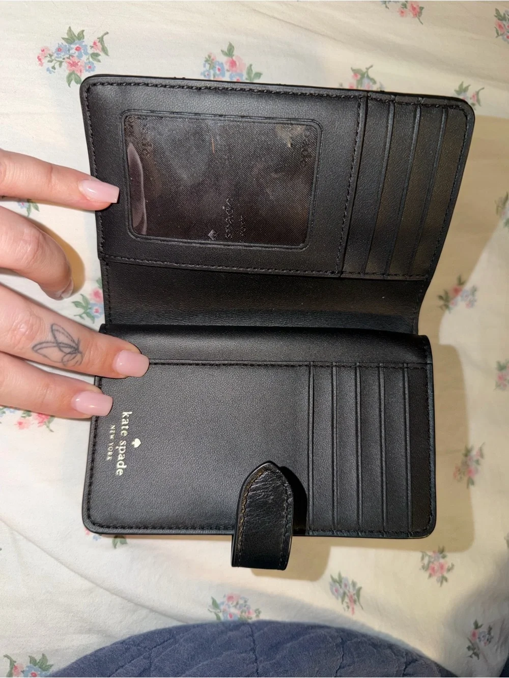 Kate Spade Quilted Medium Bifold Wallet